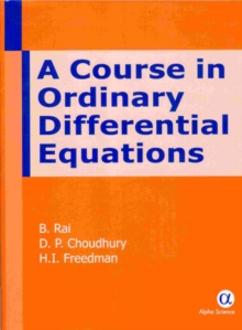 Course in Ordinary Differential Equations