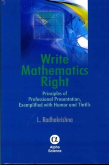 Write Mathematics Right