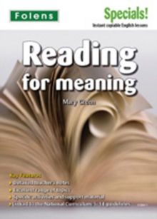 Image for Secondary Specials!: English - Reading for Meaning
