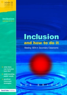 Image for Inclusion  : meeting SEN in secondary classrooms