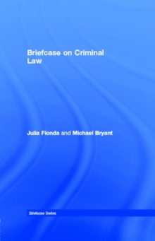 Image for Briefcase on criminal law