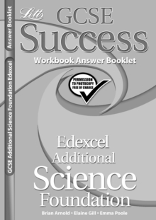 Image for Edexcel Additional Science - Foundation Tier : Workbook Answers (2012 Exams Only)