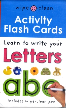 Image for Letters ABC Flashcards : Wipe Clean Activity Flashcards