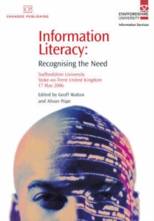Image for Information literacy  : recognising the need