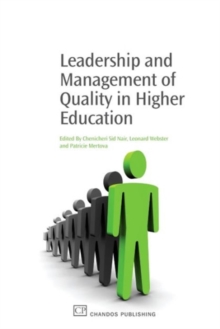 Image for Leadership and management of quality in higher education
