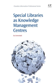 Image for Special libraries as knowledge management centres