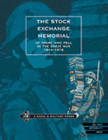 Image for The Stock Exchange Memorial of Those Who Fell in the Great War, 1914-1918