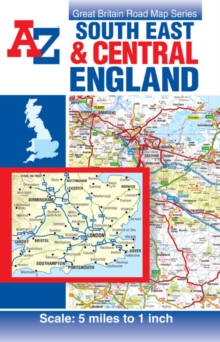 Image for South East and Central England Road Map