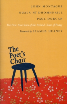 Image for Durcan, Montague, Ni Dhomhnaill : Ireland Chair of Poetry Lectures 2004-2007