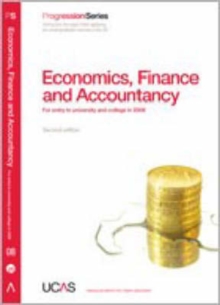 Image for Economics, finance and accountancy  : for entry to university and college in 2008