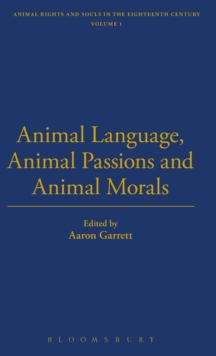 Image for Animal Language, Animal Passions and Animal Morals