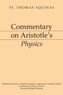 Image for Commentary On Aristotle's Physics