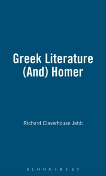 Image for Greek Literature (And) Homer