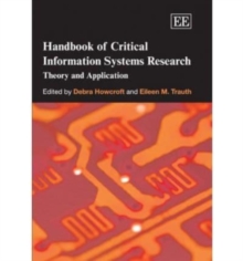 Image for Handbook of Critical Information Systems Research