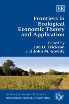 Image for Frontiers in Ecological Economic Theory and Application