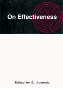 Image for On Effectiveness