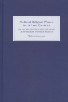 Image for Medieval Religious Women in the Low Countries