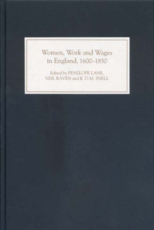 Image for Women, Work and Wages in England, 1600-1850