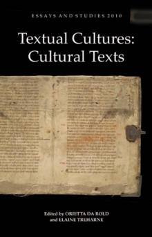 Image for Textual cultures  : cultural texts