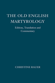 Image for The Old English Martyrology