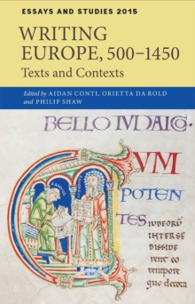 Image for Writing Europe, 500-1450  : texts and contents
