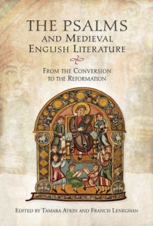 Image for The Psalms and Medieval English Literature