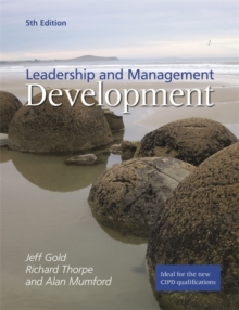 Image for Leadership and management development