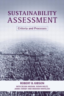 Image for Sustainability assessment  : criteria and processes