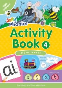 Image for Jolly Phonics Activity Book 4 : In Precursive Letters (British English edition)