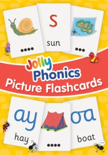 Image for Jolly Phonics Picture Flash Cards : in Precursive Letters
