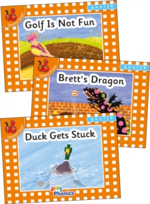 Jolly Phonics Orange Level Readers Set 3: in Precursive Letters (British English edition)