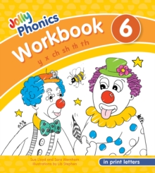 Jolly Phonics Workbook 6: in Print Letters (American English edition)