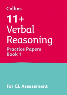 Image for 11+ Verbal Reasoning Practice Papers Book 1 : For the 2024 Gl Assessment Tests