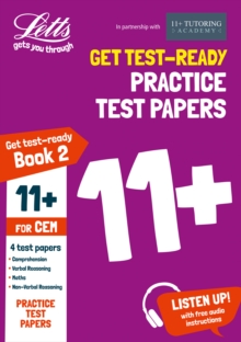 Image for 11+ Practice Test Papers (Get test-ready) Book 2, inc. Audio Download: for the CEM tests