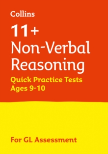 Image for 11+ non-verbal reasoning quick practice tests  : for the GL assessment testsAge 9-10