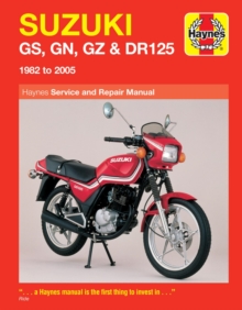 Suzuki GS, GN, GZ & DR125 Singles (82 – 05) Haynes Repair Manual