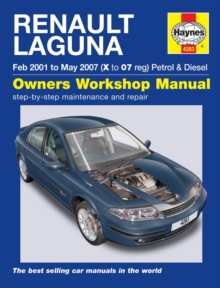 Image for Renault Laguna Petrol and Diesel Service and Repair Manual