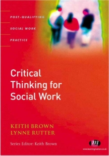 Image for Critical thinking for social work