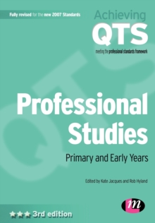 Image for Professional studies  : primary and early years