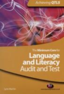 Image for The minimum core for language and literacy: audit and test