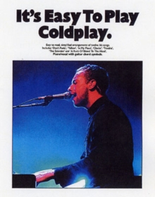 Image for It's Easy To Play Coldplay