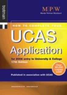 Image for How to complete your UCAS application for 2006 entry to university & college