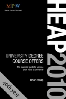 Image for Heap 2010  : university degree course offers