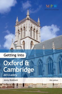 Image for Getting into Oxford & Cambridge: 2013 entry