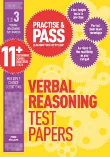 Image for Practise & pass 11+Level 3,: Verbal reasoning :