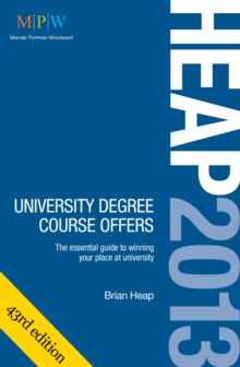 Image for Heap 2013  : university degree course offers