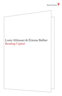 Image for Reading Capital