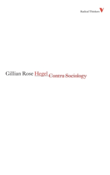 Hegel Contra Sociology