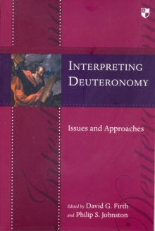 Image for Interpreting Deuteronomy