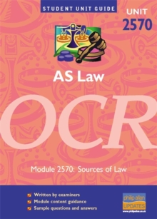 Image for AS Law Unit 2570 OCR